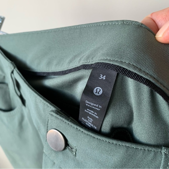 Lululemon Athletica ABC Classic-Fit 5 Pocket Pant 30” Warpstreme Size 34 - Picture 4 of 14